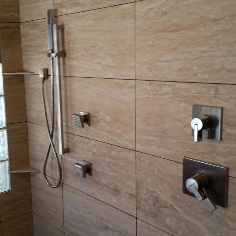 Shower fixture installation for Water Heater Replacement in Batesville